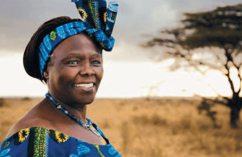 woman environmentalists Wangari Maathai women's rights